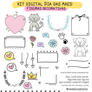 Kit Digital - Dia das Mães