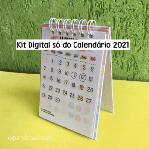 Kit Digital - só Calendário 2021