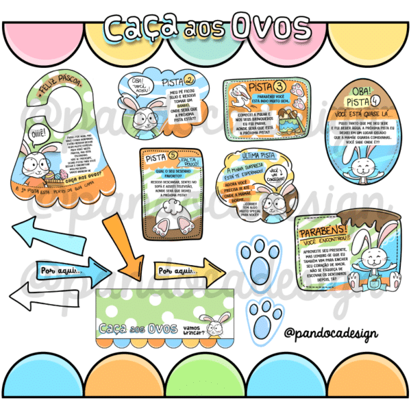 Antigo Kit Digital Caça Aos Ovos 2021 Pandoca Design Antigo Kit Digital Caça Aos Ovos 2021 Pandoca Design