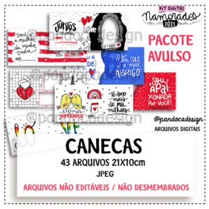 Avulso - CANECAS - Namorados