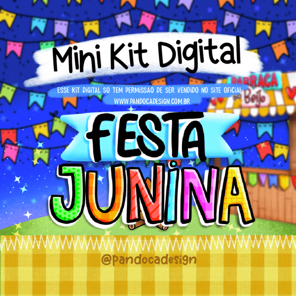 Mini Kit Digital - Festa Junina