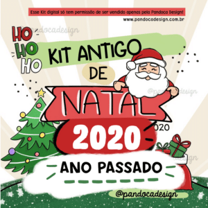 ANTIGO Kit NATAL 2020 ano passado